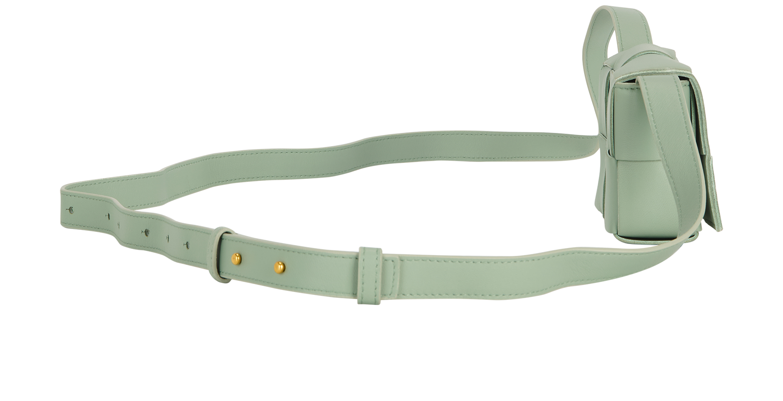 Candy Cassette, &pound;350, Handbags, Blue, Leather, Side view